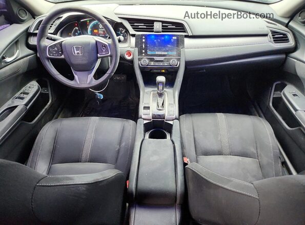 19XFC2F78GE249990 2016 HONDA CIVIC Gray Dashboard view
