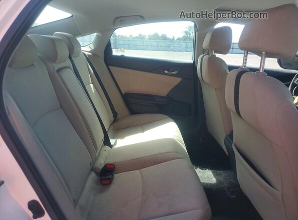 19XFC2F78HE024809 2017 HONDA CIVIC White Вид задніх сидінь