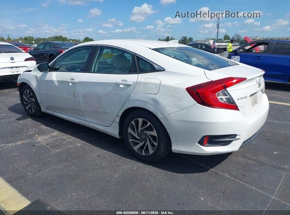 19XFC2F78JE015033 2018 HONDA CIVIC Белый Задняя левая четверть