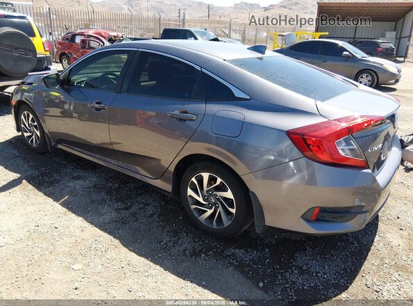 19XFC2F78JE022354 2018 HONDA CIVIC Gray Հետևի ձախ