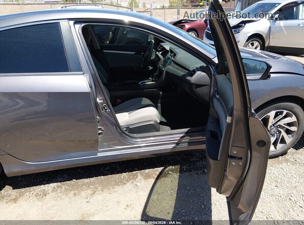 19XFC2F78JE022354 2018 HONDA CIVIC Gray Սալոնի դիմացի տեսք