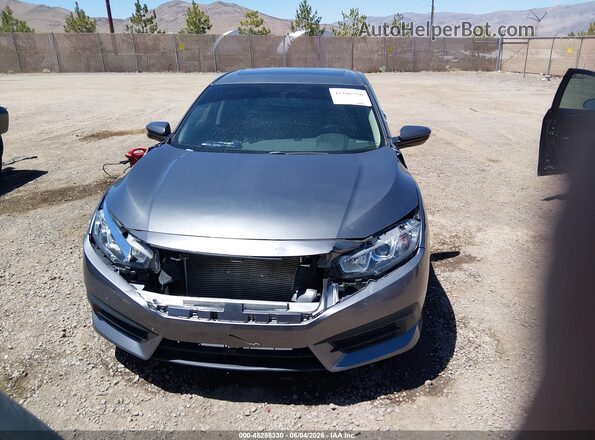19XFC2F78JE022354 2018 HONDA CIVIC Gray Սարքավորումների վահանակի տեսք