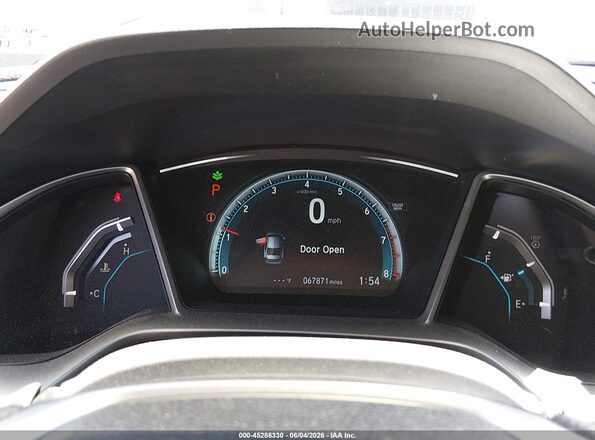 19XFC2F78JE022354 2018 HONDA CIVIC Gray Հետևի նստատեղերի տեսք