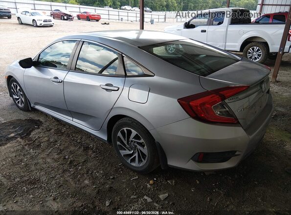 19XFC2F79GE004776 2016 HONDA CIVIC Silver Trasero izquierdo