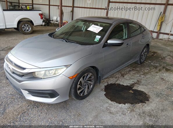 19XFC2F79GE004776 2016 HONDA CIVIC Silver Vista tres cuartos delantera izquierda