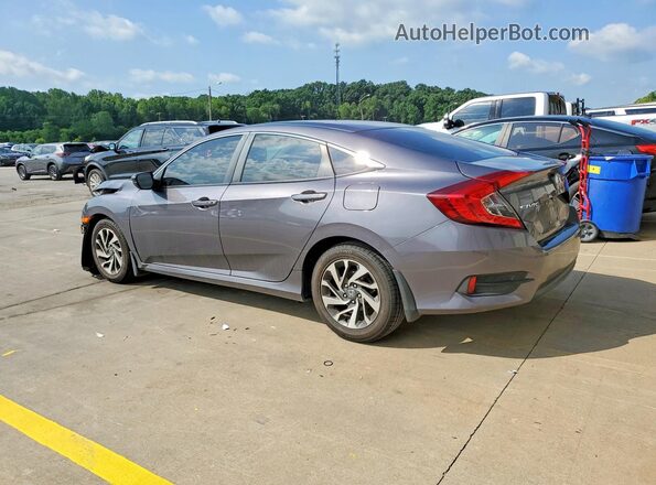 19XFC2F79GE048664 2016 HONDA CIVIC Серый Задняя левая четверть