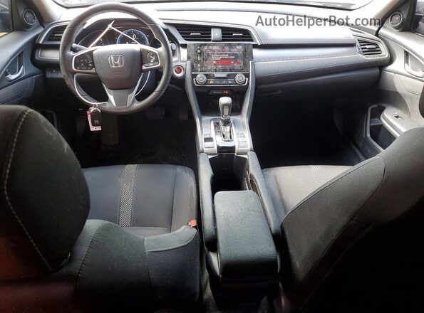 19XFC2F79GE048664 2016 HONDA CIVIC Серый Вид панели приборов