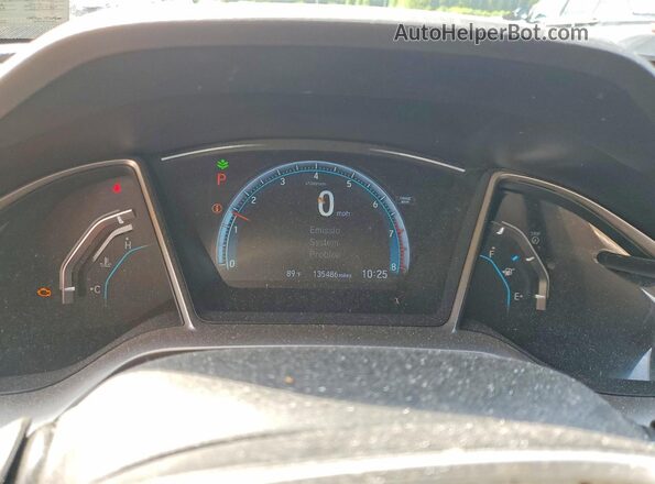 19XFC2F79GE048664 2016 HONDA CIVIC Серый Вид щитка приборов