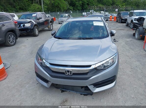 19XFC2F79GE053296 2016 HONDA CIVIC Silver ხელსაწყოთა პანელის ხედი
