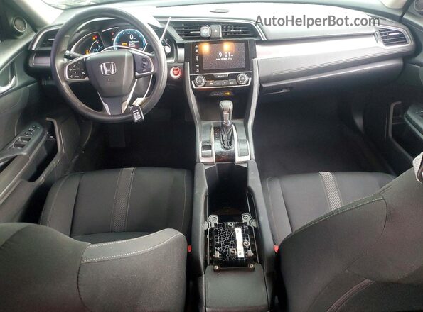 19XFC2F79GE097802 2016 HONDA CIVIC Silver Առջևի վահանակի տեսք