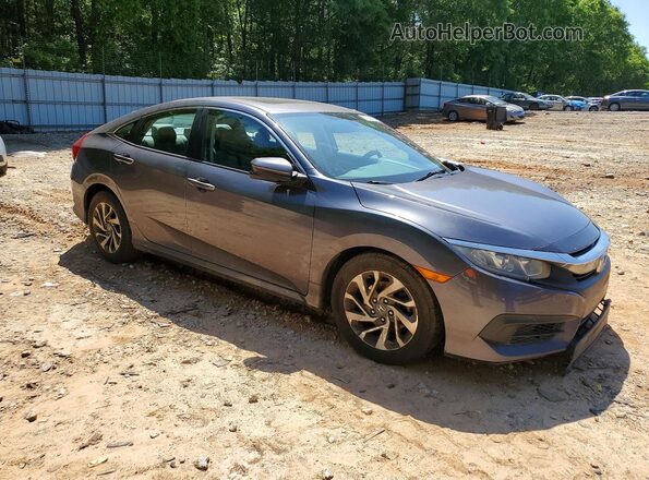 19XFC2F79GE245964 2016 HONDA CIVIC Gray Przód prawy