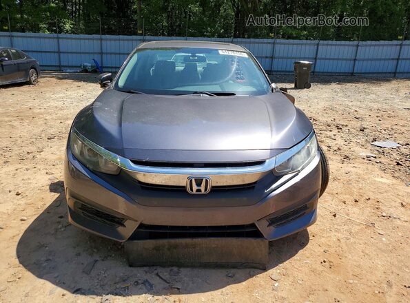 19XFC2F79GE245964 2016 HONDA CIVIC Gray Widok z przodu