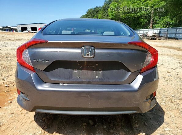 19XFC2F79GE245964 2016 HONDA CIVIC Gray Widok z tyłu