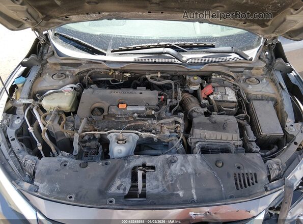 19XFC2F79HE003466 2017 HONDA CIVIC Gray უკანა ხედი
