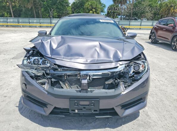 19XFC2F79HE044132 2017 HONDA CIVIC Gray Front view