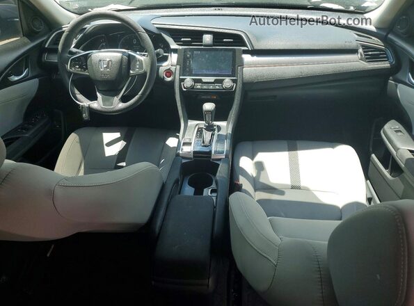 19XFC2F79HE044132 2017 HONDA CIVIC Gray Dashboard view