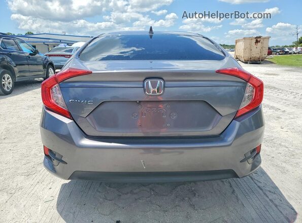 19XFC2F79HE044132 2017 HONDA CIVIC Gray Rear view