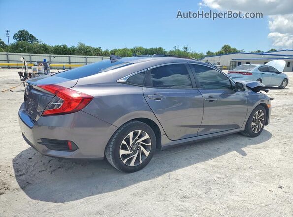 19XFC2F79HE044132 2017 HONDA CIVIC Gray Rear right