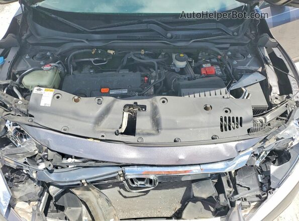 19XFC2F79HE044132 2017 HONDA CIVIC Gray Rear interior view