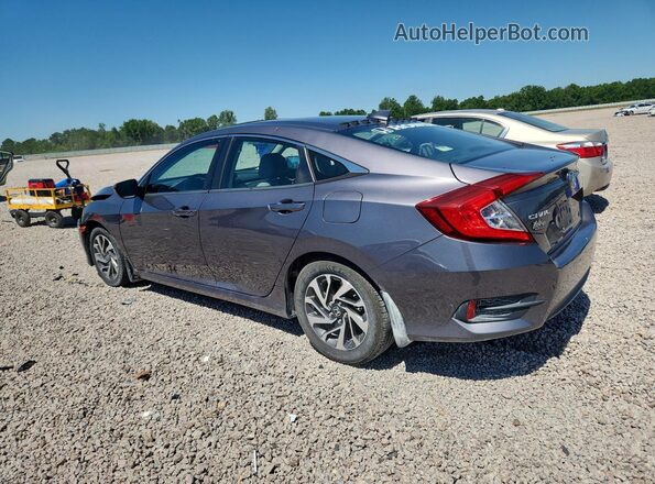 19XFC2F79HE060430 2017 HONDA CIVIC Gray Rear left