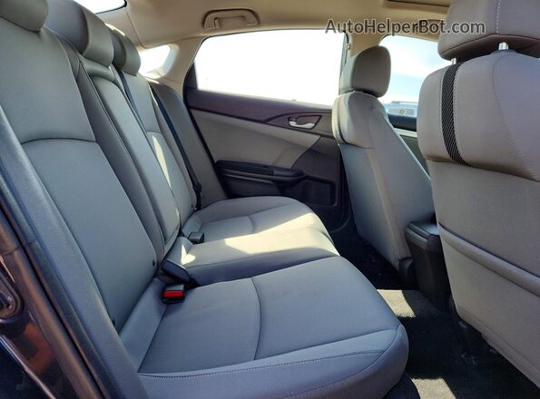 19XFC2F79HE201156 2017 HONDA CIVIC Blue Հետևի նստատեղերի տեսք