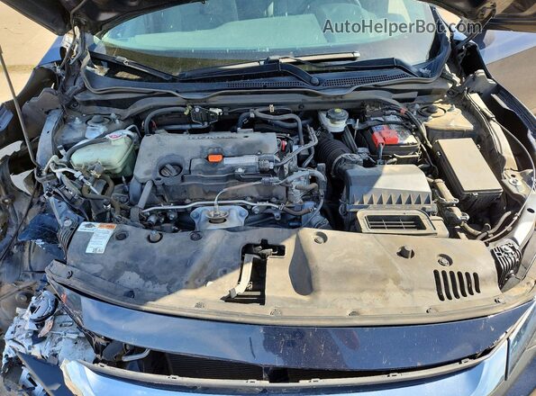 19XFC2F79HE201156 2017 HONDA CIVIC Blue Սալոնի հետևի տեսք