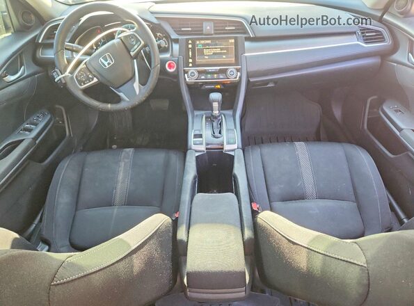 19XFC2F79HE214358 2017 HONDA CIVIC Gray წინა პანელის ხედი