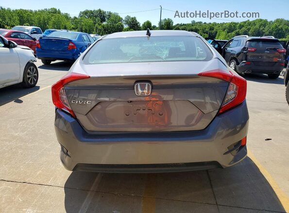 19XFC2F79JE014263 2018 HONDA CIVIC Gray 