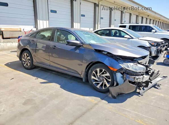 19XFC2F79JE014263 2018 HONDA CIVIC Gray 