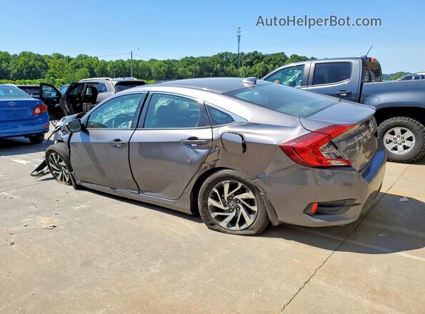 19XFC2F79JE014263 2018 HONDA CIVIC Gray 