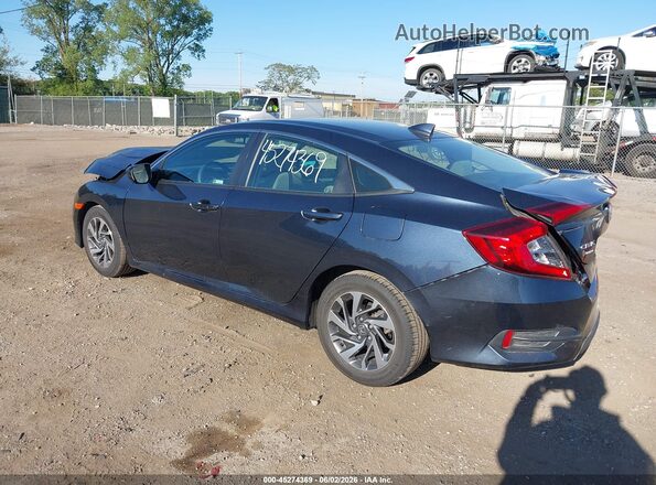 19XFC2F79JE021939 2018 HONDA CIVIC Синий Задняя левая четверть