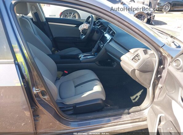 19XFC2F79JE029295 2018 HONDA CIVIC Gray წინა სალონის ხედი