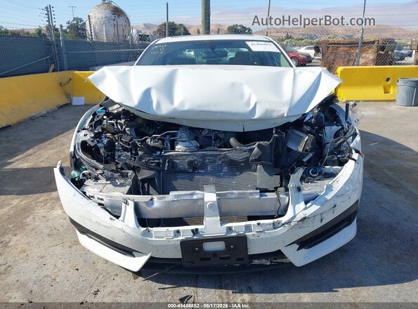 19XFC2F79JE209263 2018 HONDA CIVIC White Սարքավորումների վահանակի տեսք