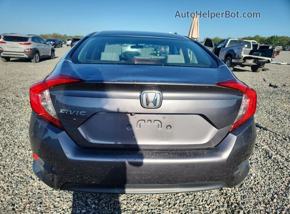 19XFC2F7XGE001434 2016 HONDA CIVIC Silver Widok z tyłu