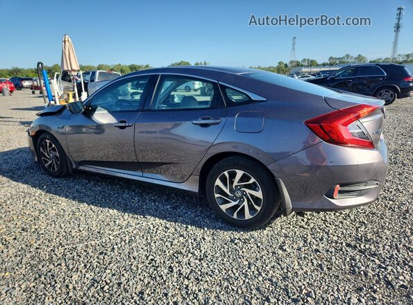 19XFC2F7XGE001434 2016 HONDA CIVIC Silver Tył lewy