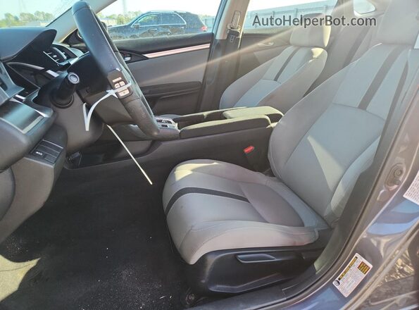 19XFC2F7XGE001434 2016 HONDA CIVIC Silver Widok wnętrza z przodu
