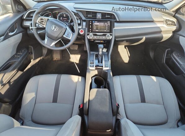 19XFC2F7XGE001434 2016 HONDA CIVIC Silver Widok deski rozdzielczej