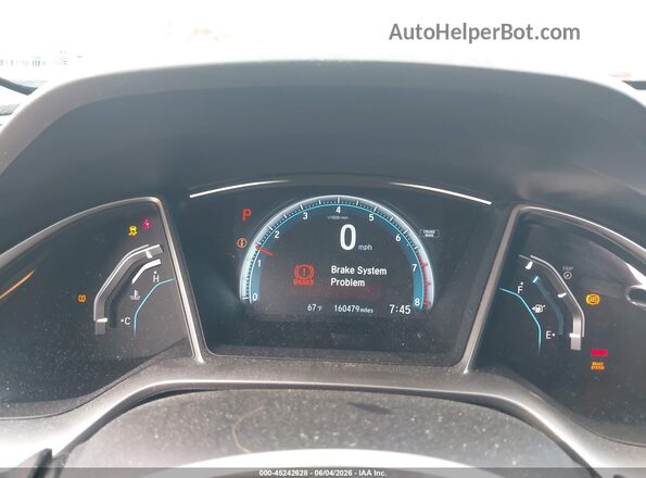 19XFC2F7XGE007637 2016 HONDA CIVIC Gray Հետևի նստատեղերի տեսք
