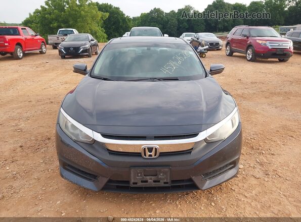 19XFC2F7XGE007637 2016 HONDA CIVIC Gray Սարքավորումների վահանակի տեսք