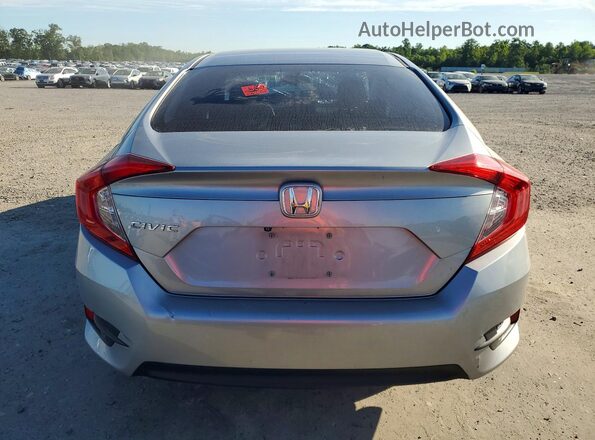 19XFC2F7XGE243298 2016 HONDA CIVIC Silver Widok z tyłu
