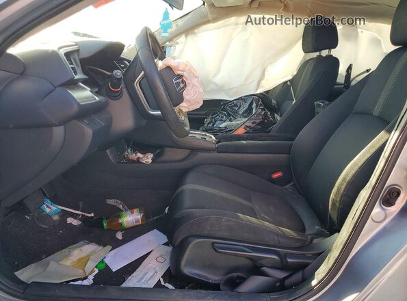 19XFC2F7XGE243298 2016 HONDA CIVIC Silver Widok wnętrza z przodu