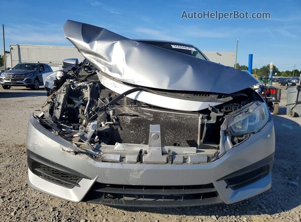 19XFC2F7XGE243298 2016 HONDA CIVIC Silver Widok z przodu