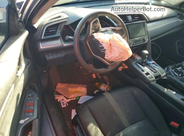 19XFC2F7XGE243298 2016 HONDA CIVIC Silver Widok deski rozdzielczej