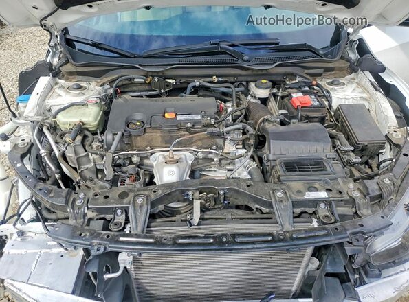 19XFC2F7XHE211629 2017 HONDA CIVIC Белый Вид задней части салона