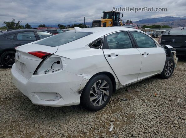 19XFC2F7XHE211629 2017 HONDA CIVIC Белый Задняя правая четверть
