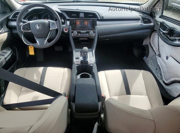 19XFC2F7XHE211629 2017 HONDA CIVIC Белый Вид панели приборов