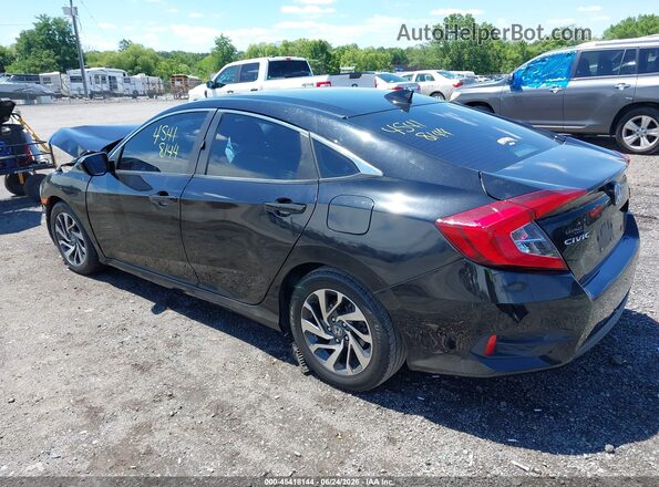 19XFC2F7XHE226163 2017 HONDA CIVIC Black Trasero izquierdo
