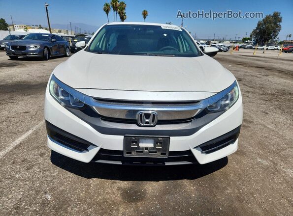 19XFC2F7XHE226180 2017 HONDA CIVIC Белый Вид спереди