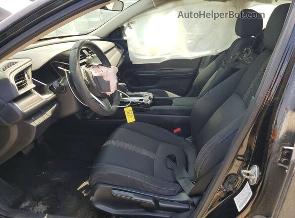 19XFC2F7XHE231248 2017 HONDA CIVIC Черный Вид салона спереди