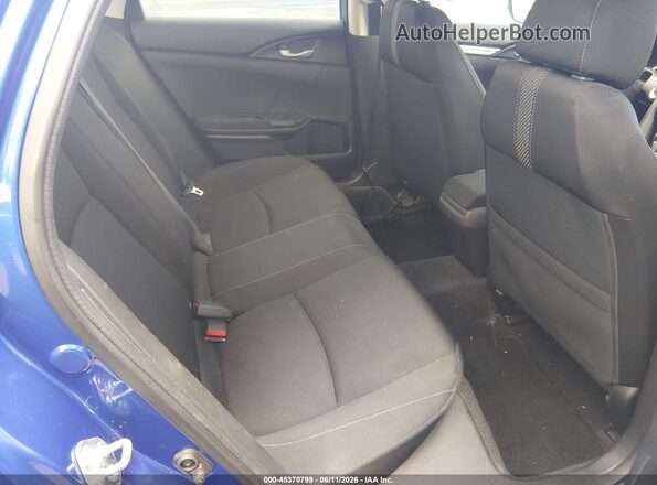 19XFC2F7XJE002140 2018 HONDA CIVIC Blue Widok naklejki z numerem VIN